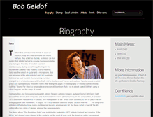 Tablet Screenshot of bobgeldof.info